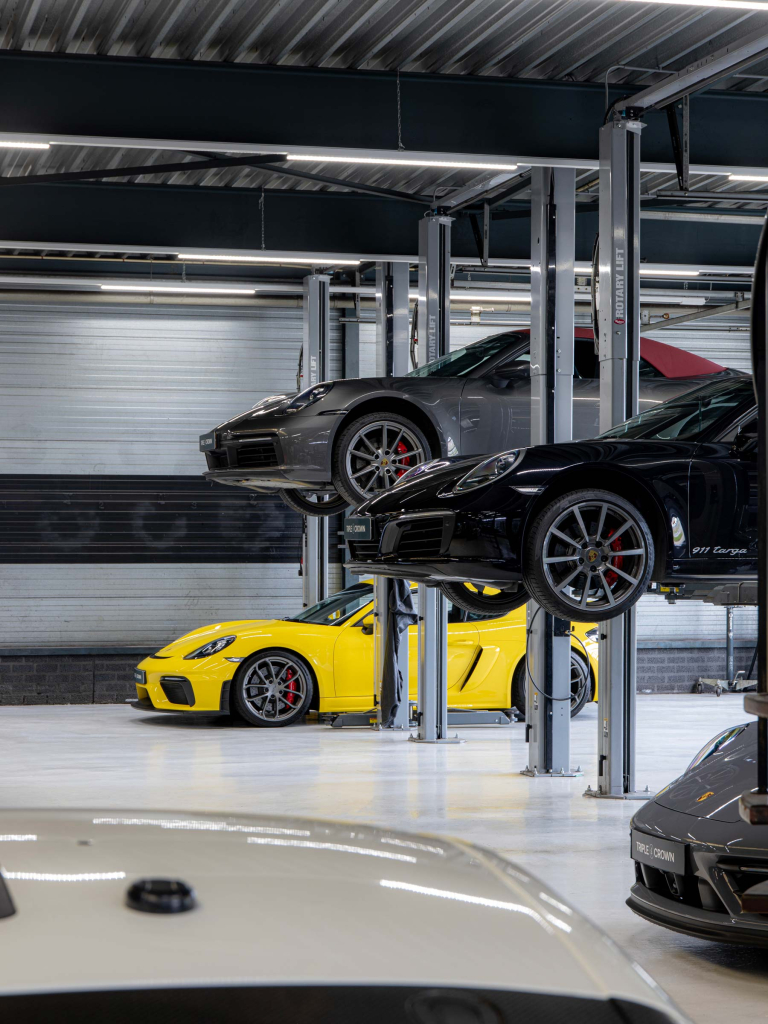 Alleen courante Porsches